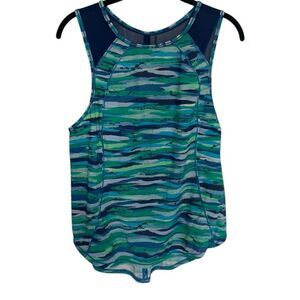 Lululemon Sculpt Tank Seven Wonders Multi / Hero Blue Racerback Size Medium